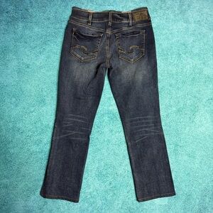 Vintage Silver Jeans Women’s Suki Size 30 Blue Fits 30x27 Y2K 90s Style